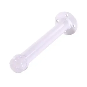 10'' Pipeline Wall Mount Faceout Econoco PSWL10WH (Pack of 12)