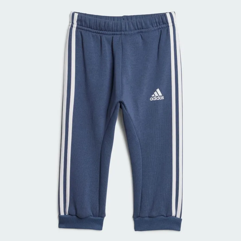 ADIDAS INFANTS BADGE OF SPORT LOGO BLUE JOGGER SET
