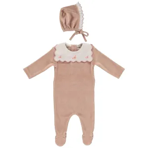 Bella Baby 3-piece Set Dusty Rose