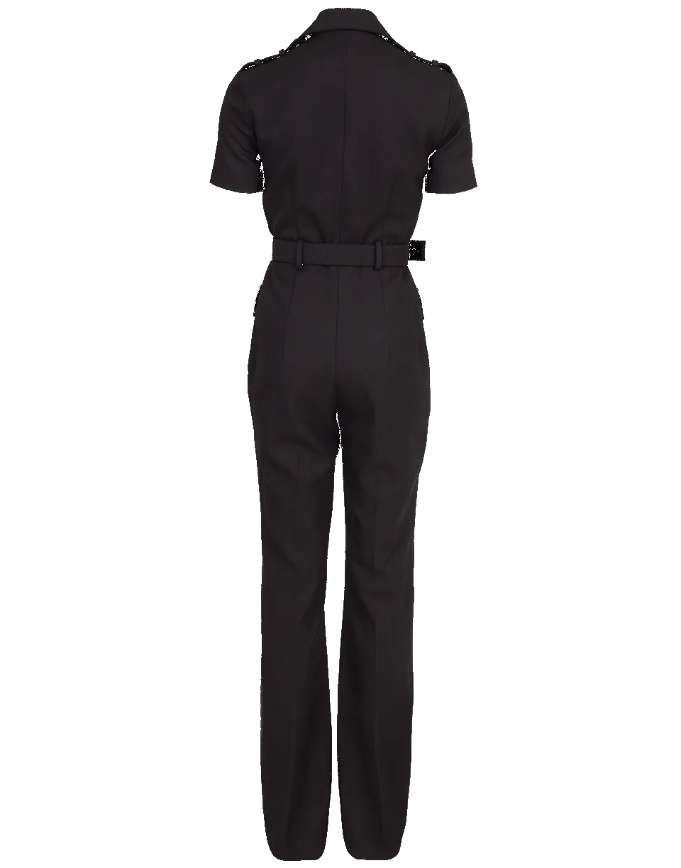 Belted Utility Jumpsuit