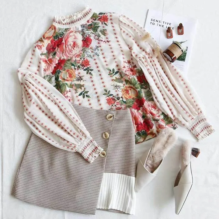 Boho Vibes Puff Sleeve Top