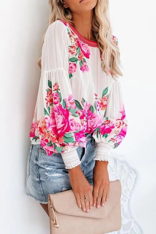Boho Vibes Puff Sleeve Top