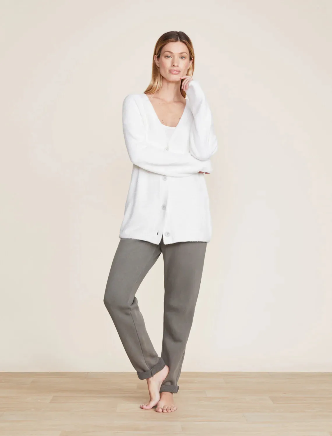 Cable Button Cardigan