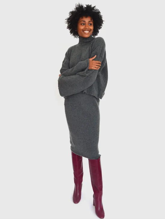 Fall Set: Skirt Pattern by Clinton Hill Cashmere