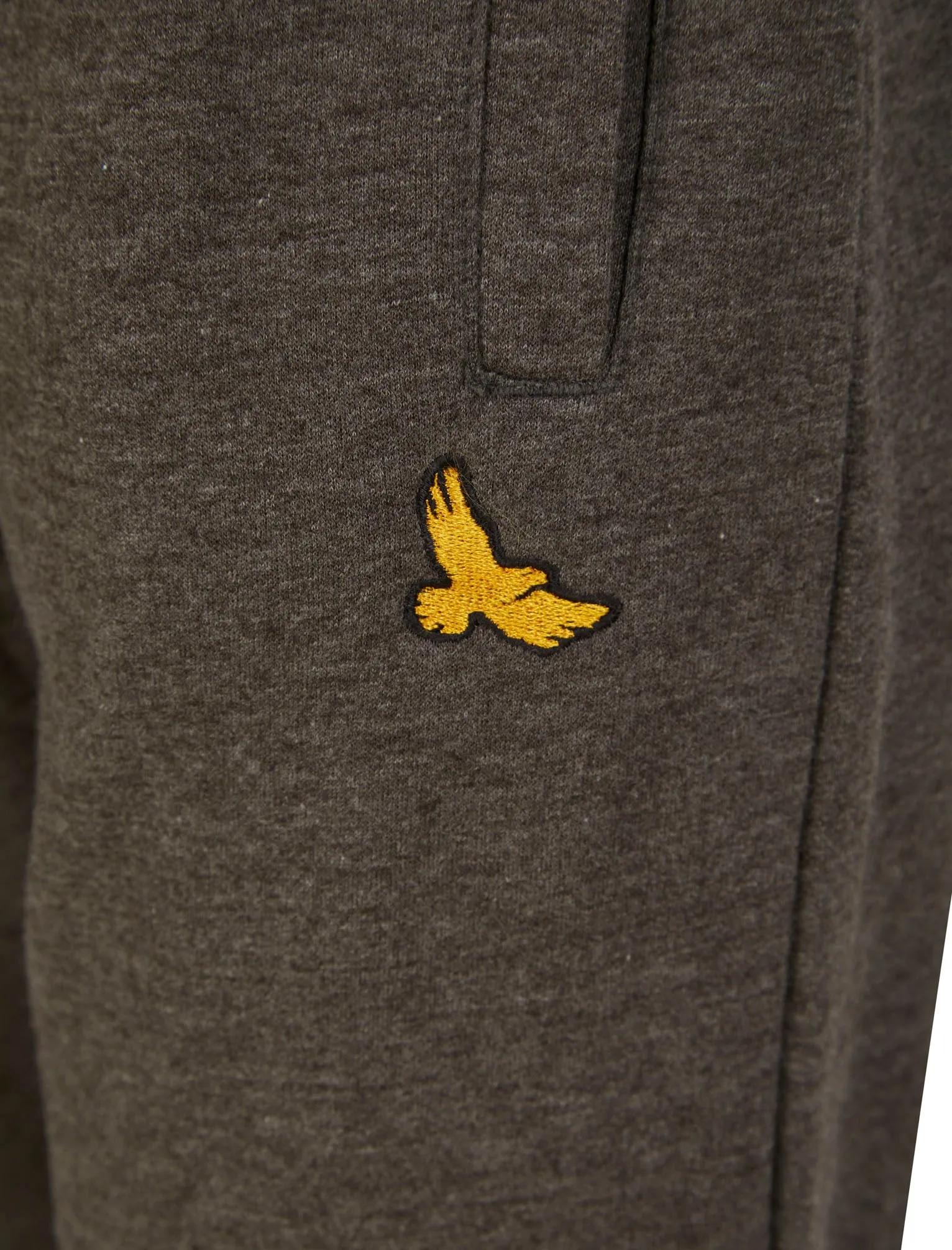 Hands Matching 2pc Hoody & Jogger Brushback Fleece Co-rd Set in Charcoal Marl - Kensington Eastside