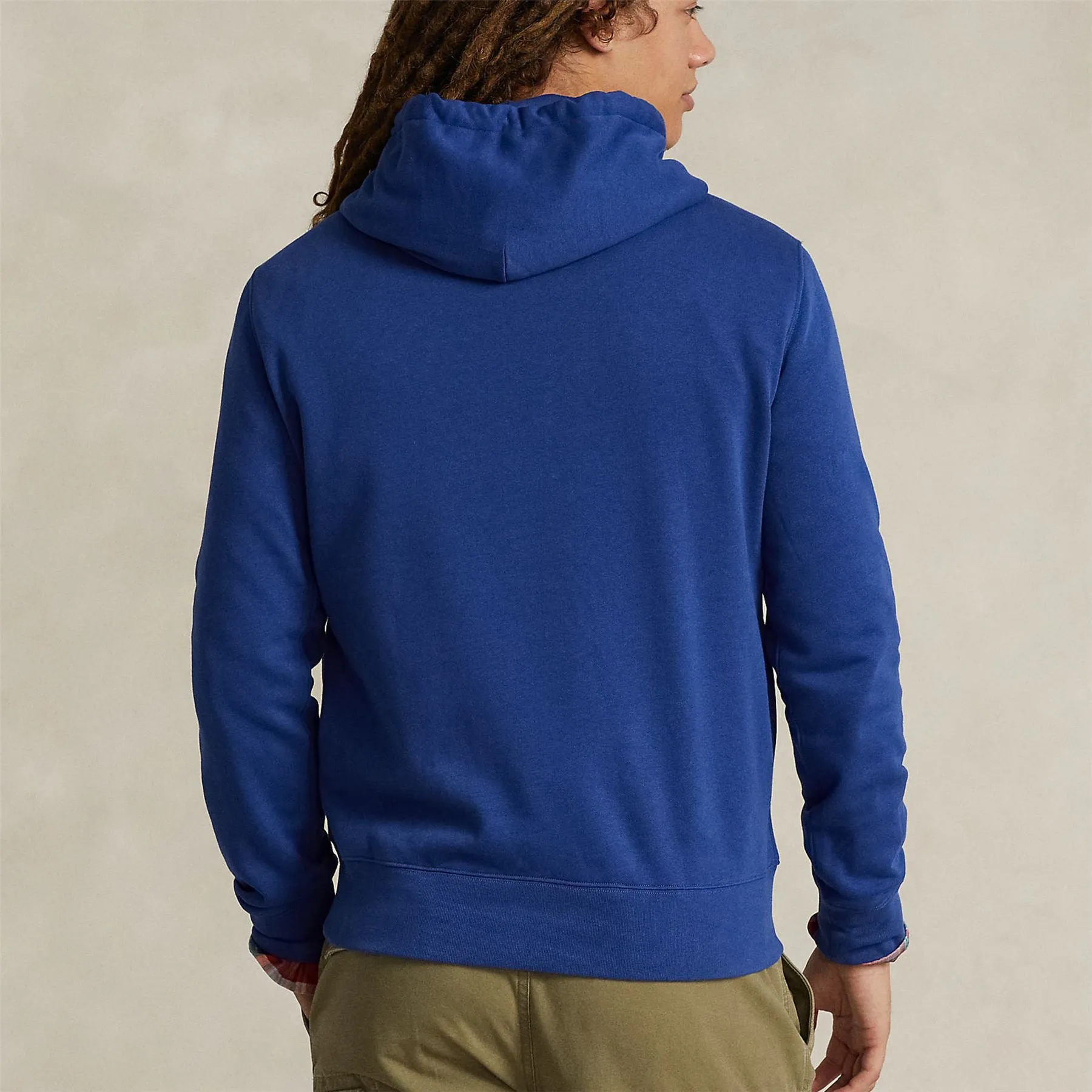 Heritage Bear Knitted Hoodie Beach Royal - SS24