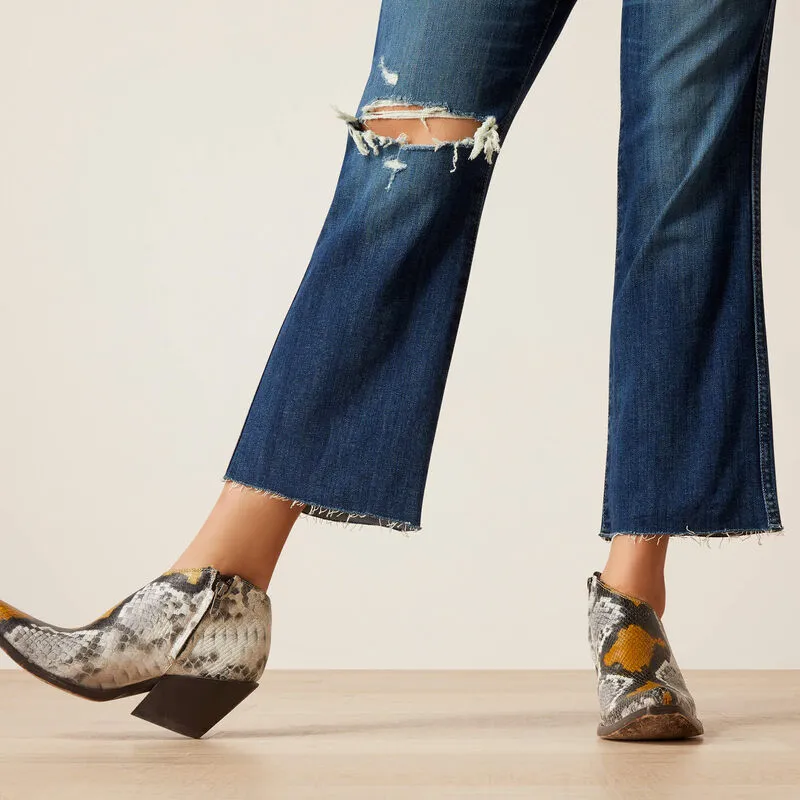 High Rise Carolyn Flare Crop Jean