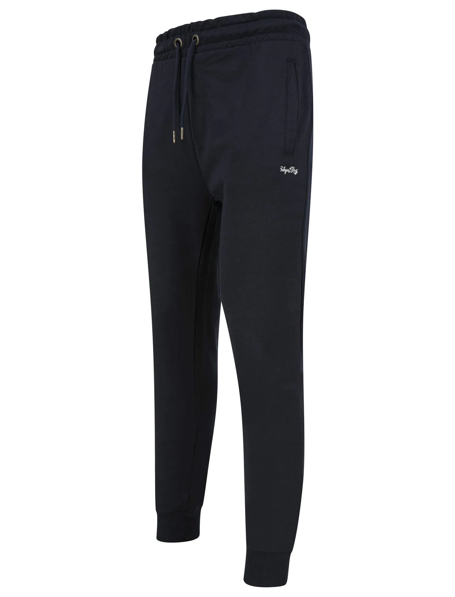 Invex 2pc Hoody & Jogger Brushback Fleece Tracksuit Co-ord Set in Sky Captain Navy - Tokyo Laundry