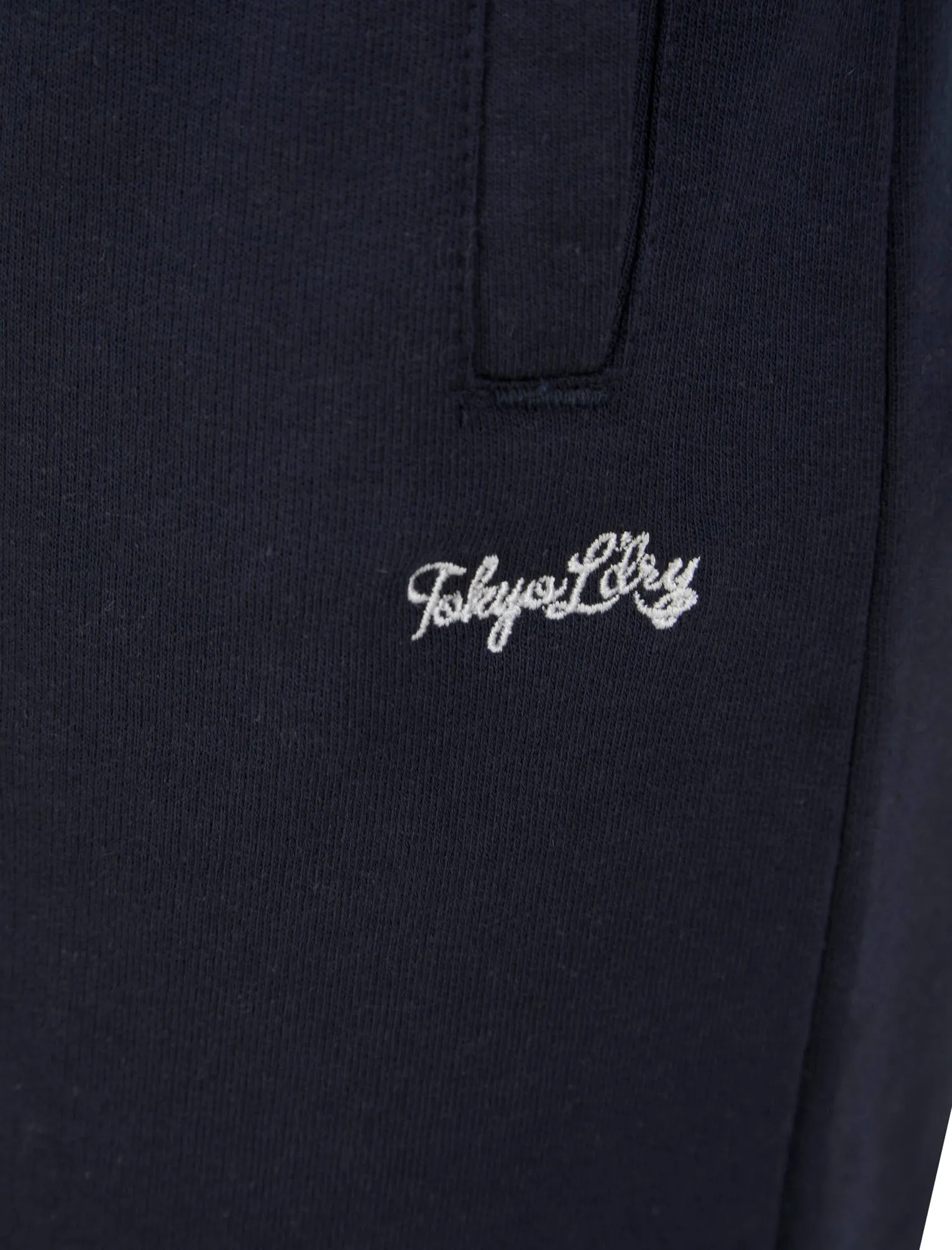 Invex 2pc Hoody & Jogger Brushback Fleece Tracksuit Co-ord Set in Sky Captain Navy - Tokyo Laundry
