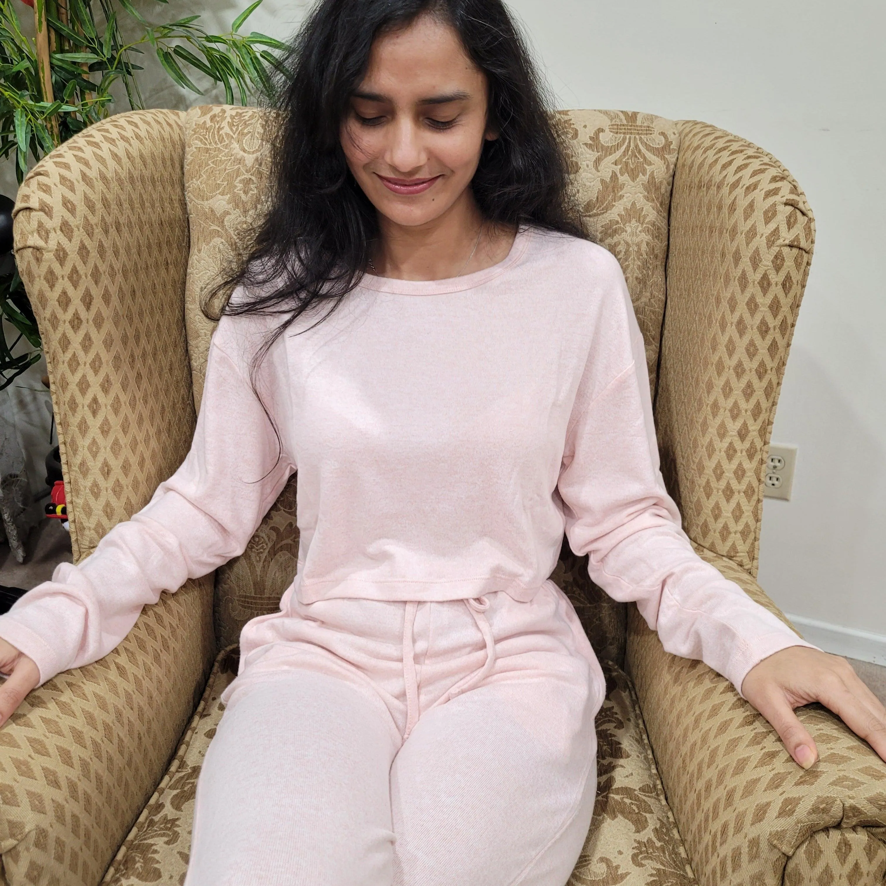 Jersey Stretch-Knit Lounge Set