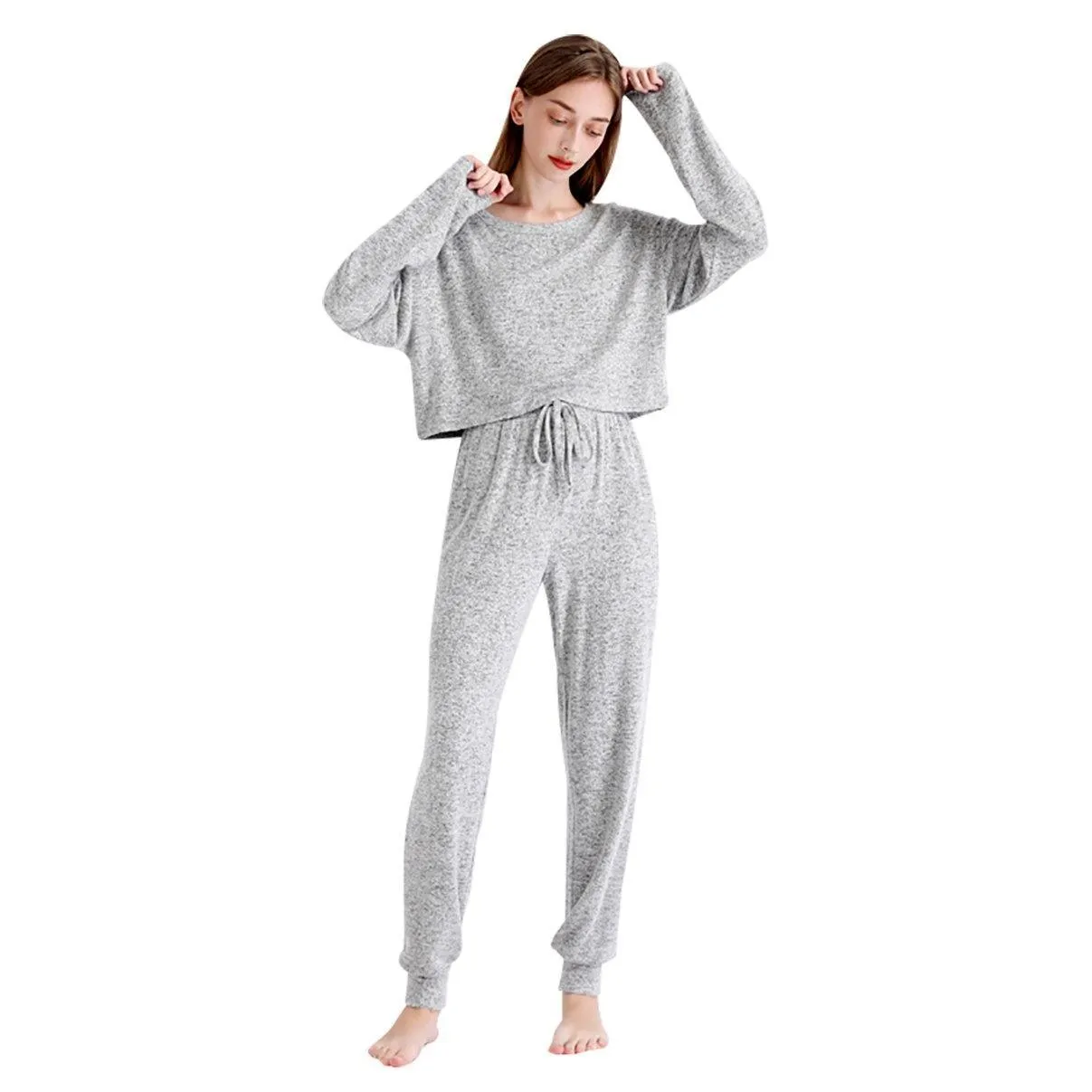 Jersey Stretch-Knit Lounge Set