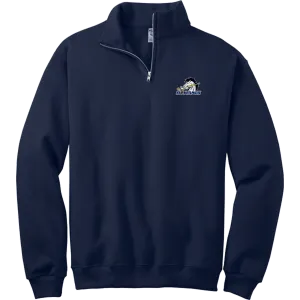 Mid-State Mustangs NuBlend 1/4-Zip Cadet Collar Sweatshirt