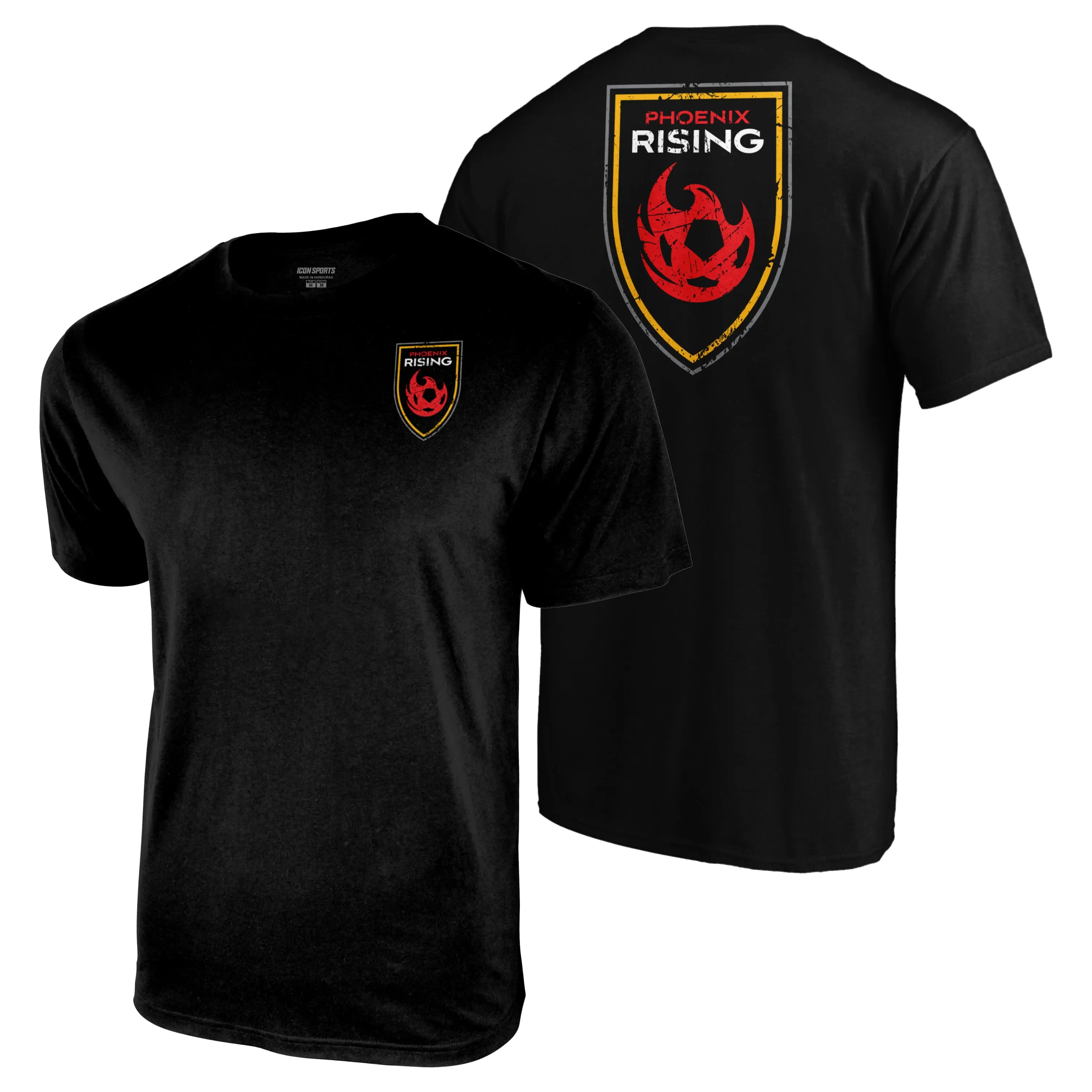 Phoenix Rising FC USL Adult Front and Back T-Shirt