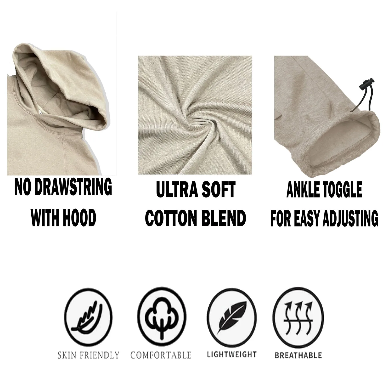 Pro Comfort Oat Hoodie Set