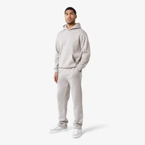 Relaxed Fit Open Hem Tracksuit | Stone