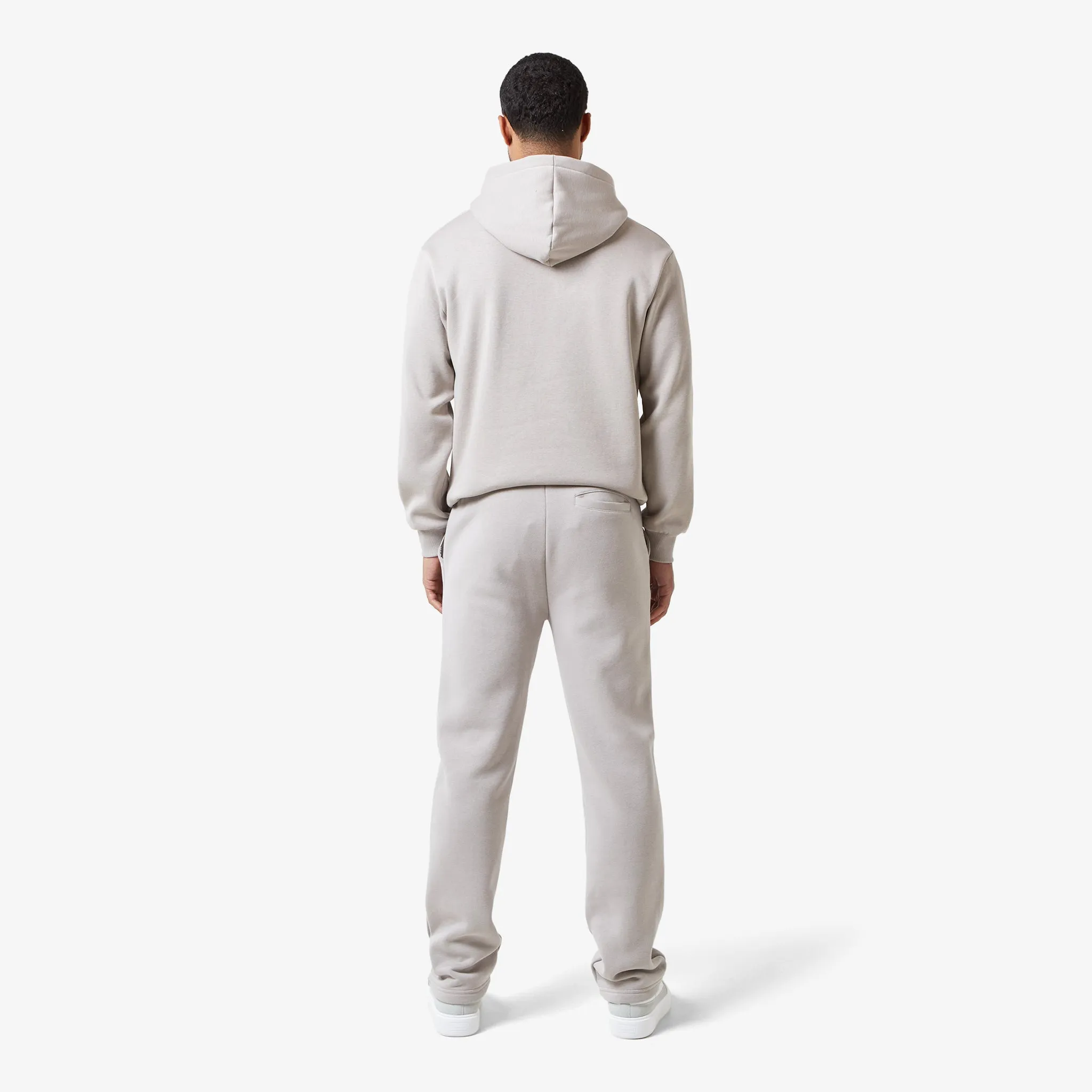 Relaxed Fit Open Hem Tracksuit | Stone