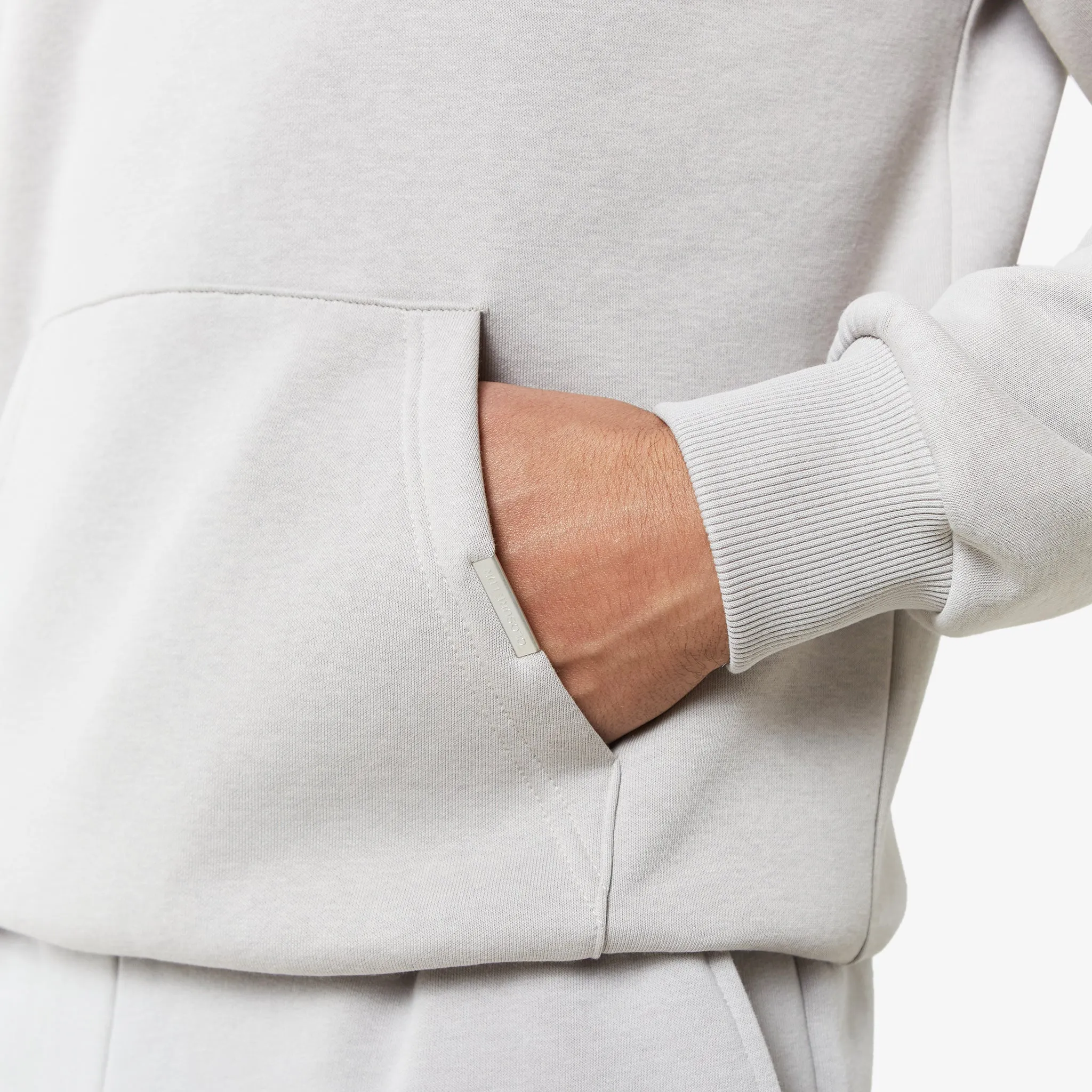 Relaxed Fit Open Hem Tracksuit | Stone