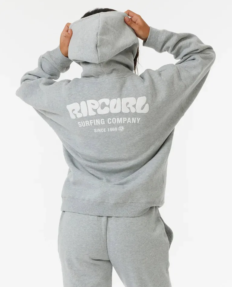 Rip Curl - Surf Puff Heritage Hood (Mid Grey)