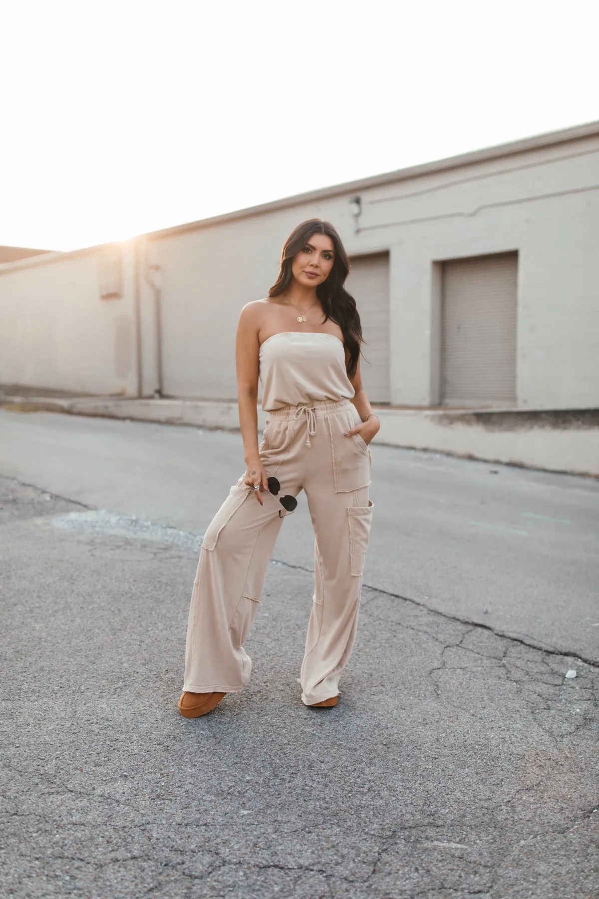 Stella Tan Jumpsuit
