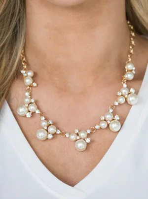 Toast To Perfection Gold Necklace Set