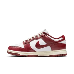Women's Nike Dunk Low Premium - White/Team Red