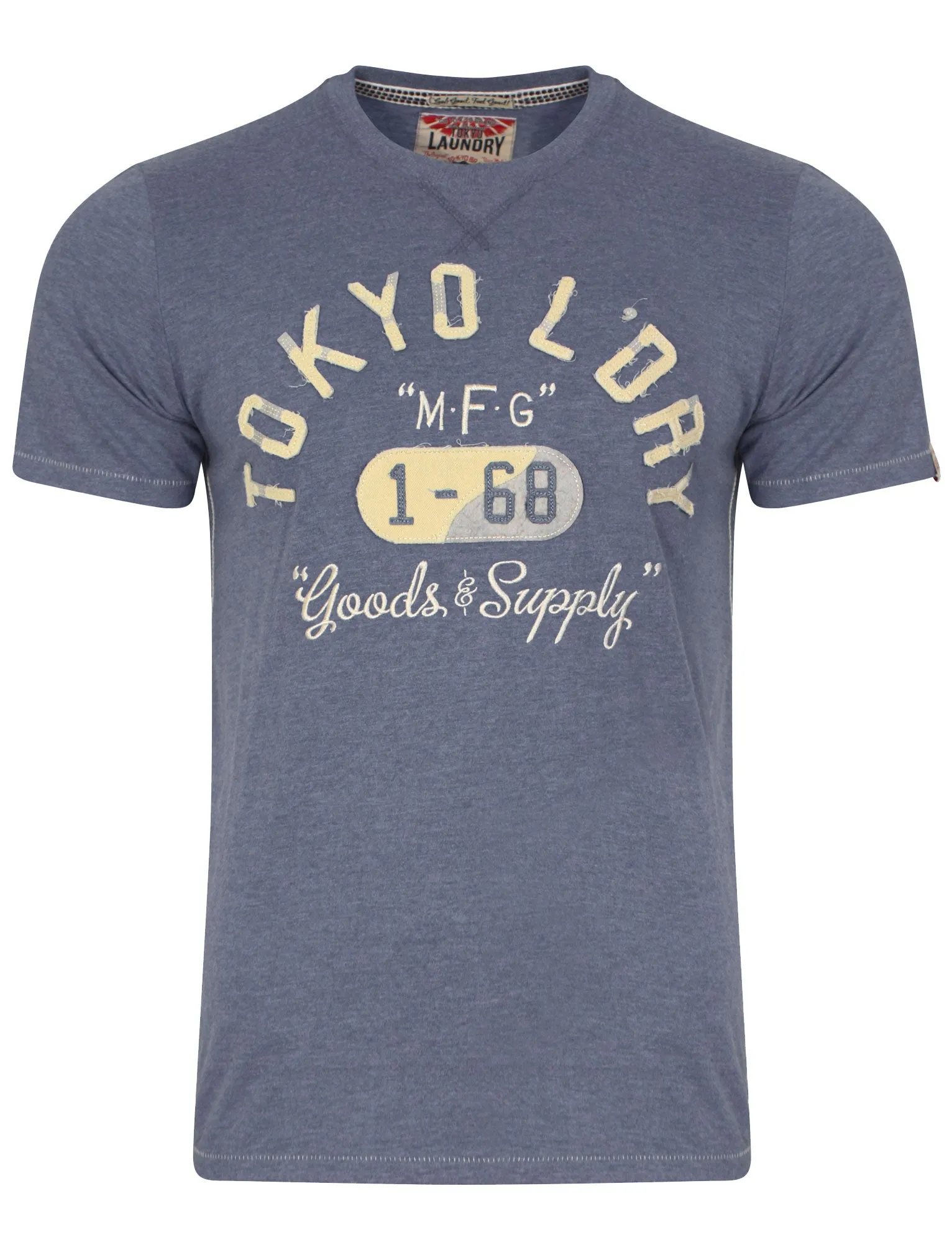 Woodcroft T-Shirt in Vintage Indigo - Tokyo Laundry